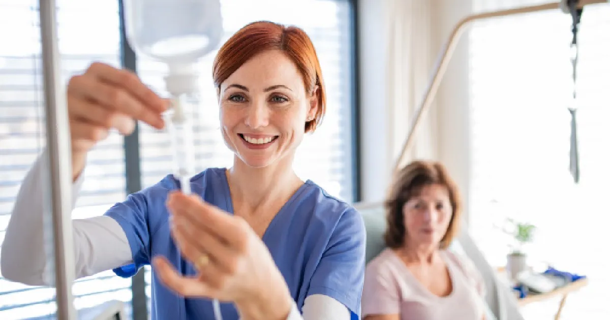 Women receiving NAD Therapy In Astoria, NY
