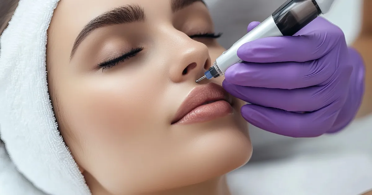 Women receiving Microneedling in Astoria, NY